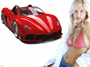 Картинка автомобили авто девушками