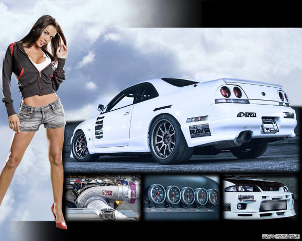 Обои картинки фото автомобили, авто, девушками