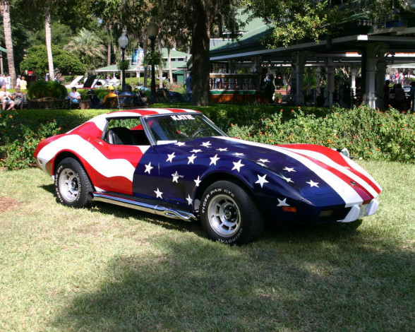 Обои картинки фото автомобили, corvette