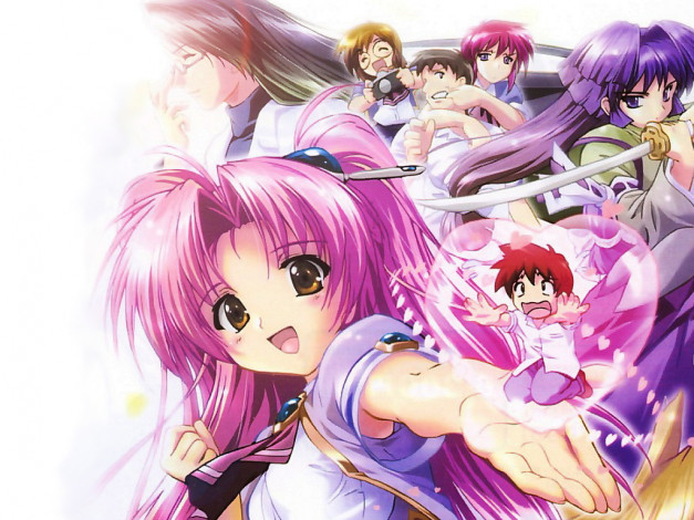 Обои картинки фото аниме, maburaho