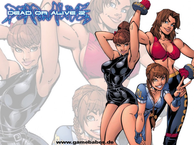 Обои картинки фото dead, or, alive, видео, игры