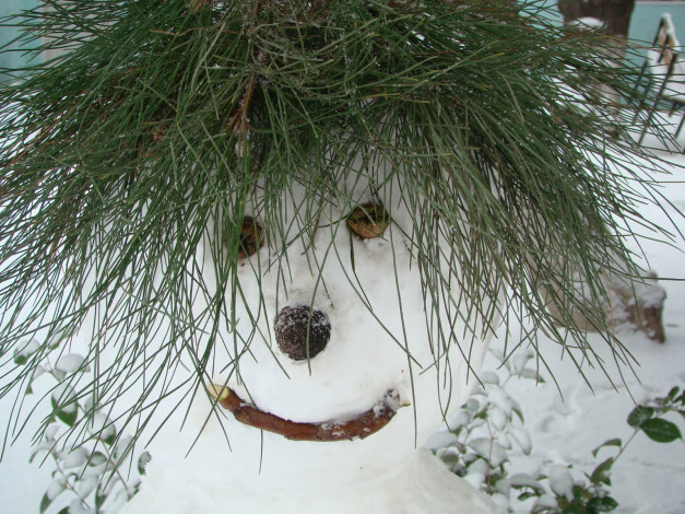 Обои картинки фото разное, фигуры, из, песка, льда, снега