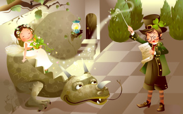 обоя векторная, графика