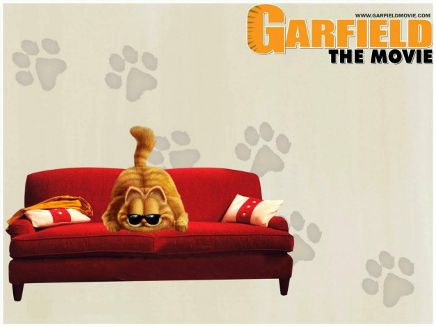 Обои картинки фото мультфильмы, garfield