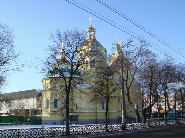 Обои картинки фото украина, ровно, города, православные, церкви, монастыри