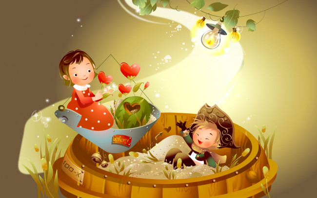 Обои картинки фото векторная, графика