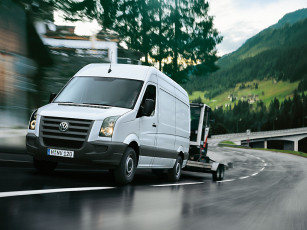 обоя crafter, автомобили, volkswagen