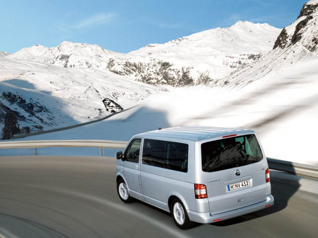 Обои картинки фото transporter, автомобили, volkswagen