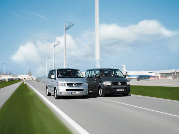 Обои картинки фото transporter, автомобили, volkswagen