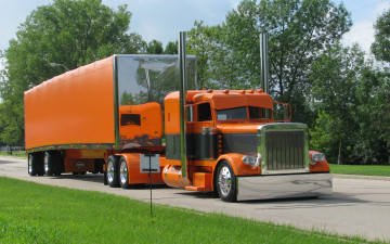 Картинка автомобили peterbilt