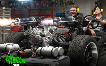 обоя the, green, hornet, in, 3d, кино, фильмы