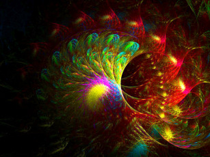 Картинка 3д графика fractal фракталы фрактал фон узор