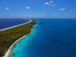 Картинка природа моря океаны вода высота птичьего полёта