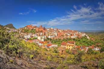 Картинка кастелло де ла плана испания города пейзажи дома крыши