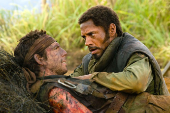 Картинка tropic thunder кино фильмы ben stiller robert downey солдаты неудачи