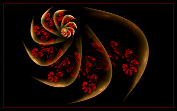 Картинка 3д графика fractal фракталы фрактал узор фон