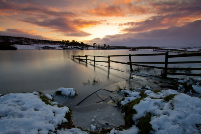 Обои картинки фото природа, реки, озера, зима, река