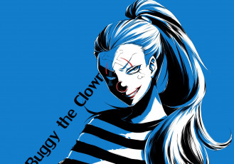 Картинка аниме one piece buggy the clown