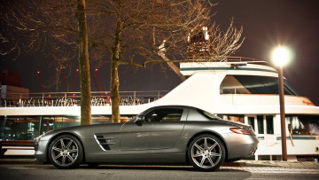 Картинка mercedes sls автомобили benz автомобиль стиль мощь скорость