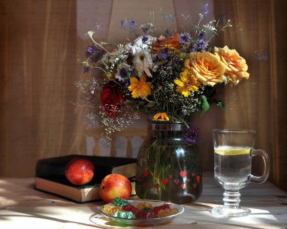 Обои картинки фото еда, натюрморт