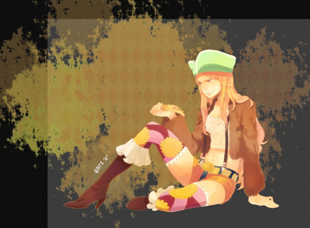 Обои картинки фото аниме, one, piece, jewelry, bonnie