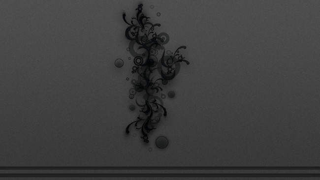 Обои картинки фото векторная, графика, орнамент, узор, черный