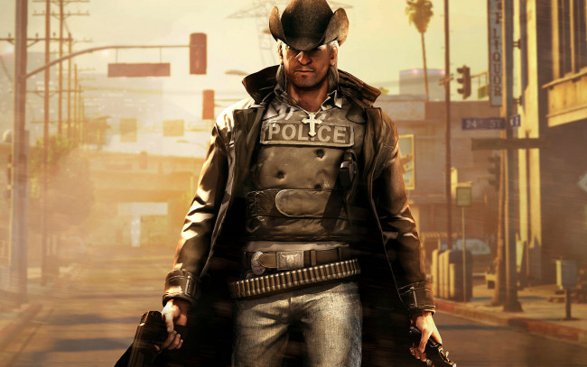 Обои картинки фото call, of, juarez, the, cartel, видео, игры, police