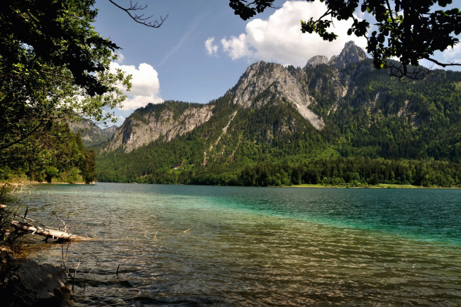 Обои картинки фото природа, реки, озера, горы, лес, река