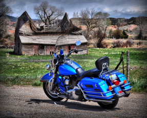 Картинка harley-davidson мотоциклы дорожные сша классические