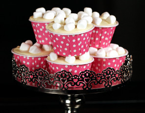 Картинка еда мороженое +десерты крем зефир