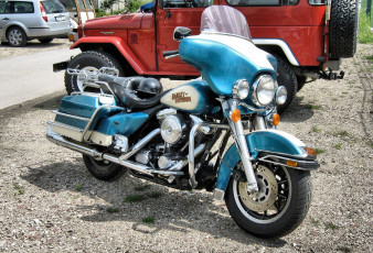 Картинка harley-davidson мотоциклы классические сша motor company