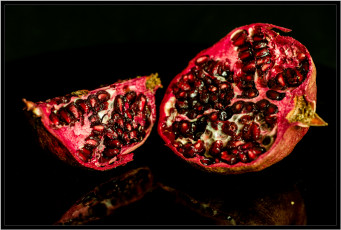 Картинка еда гранат плод зерна