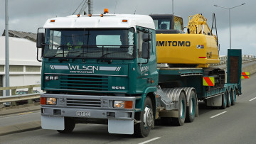 Картинка erf+ec14+articulated+truck автомобили грузовики тяжелый грузовик