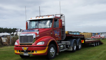 Картинка freightliner+columbia+tractor+unit автомобили freightliner daimler trucks north america llc тяжелые тягачи сша