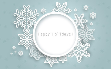 Картинка праздничные векторная+графика+ новый+год снежинки