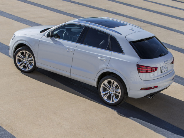 Обои картинки фото автомобили, audi, q3, светлый, quattro, tfsi, 2, 0