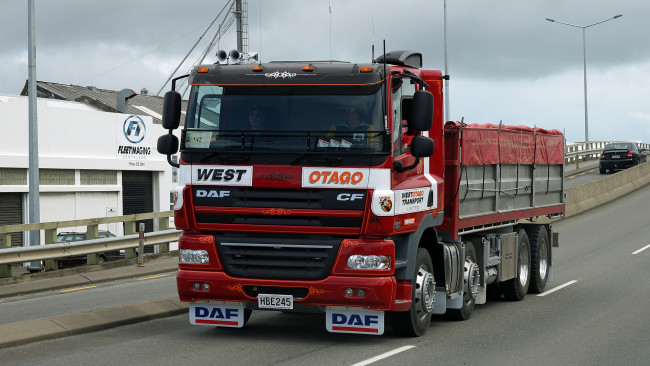 Обои картинки фото daf cf 85 lorry, автомобили, daf, седельные, тягачи, trucks, nv, нидерланды, шасси, автобусы