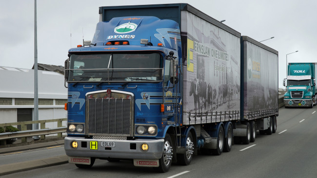 Обои картинки фото kenworth k 104b, автомобили, kenworth, truck, company, грузовые, автобусы, сша