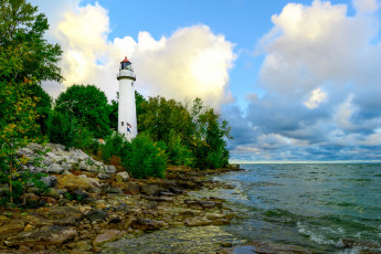 Картинка природа маяки маяк побережье