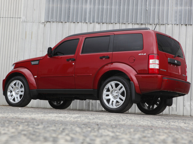 Обои картинки фото автомобили, dodge, красный, pm, eu-spec, srt4, caliber