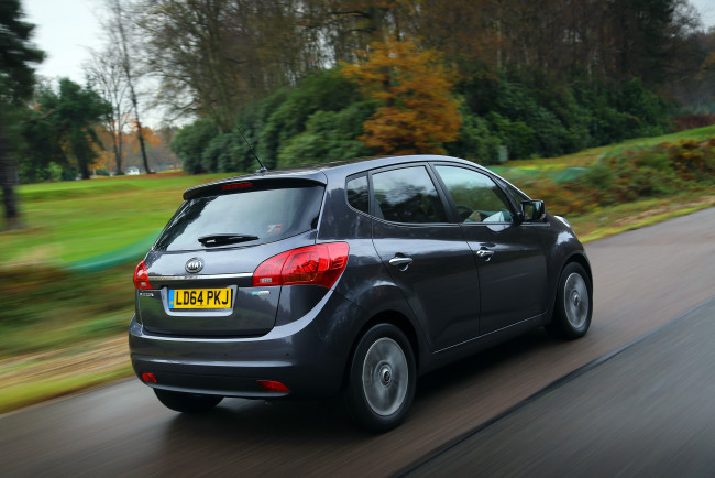 Обои картинки фото автомобили, kia, темный, 2014г, uk-spec, ecodynamics, venga