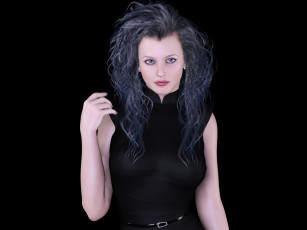 Картинка 3д+графика люди+ people фон взгляд девушка