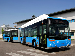 Картинка автомобили автобусы man ng- 313f gnc castrosua