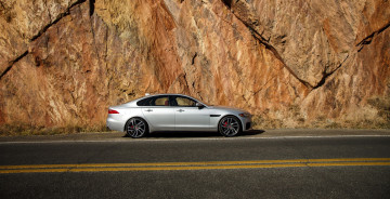 обоя автомобили, jaguar, 2016, г, xf, s, us-spec