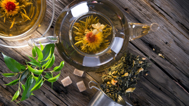 Обои картинки фото еда, напитки,  Чай, заварка, сахар