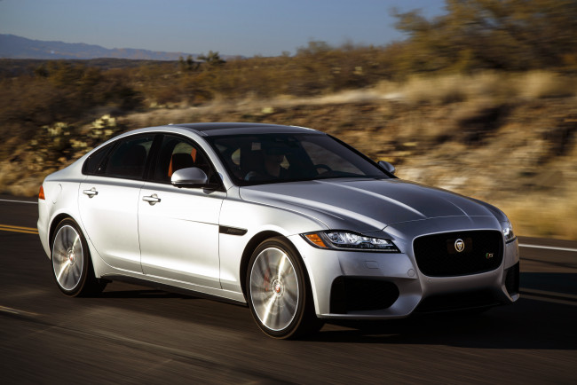 Обои картинки фото автомобили, jaguar, us-spec, xf, s, 2016, г