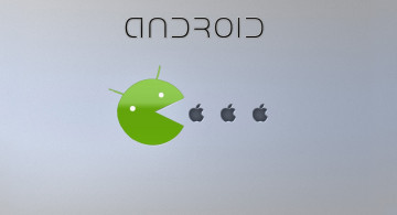 Картинка компьютеры android фон логотип