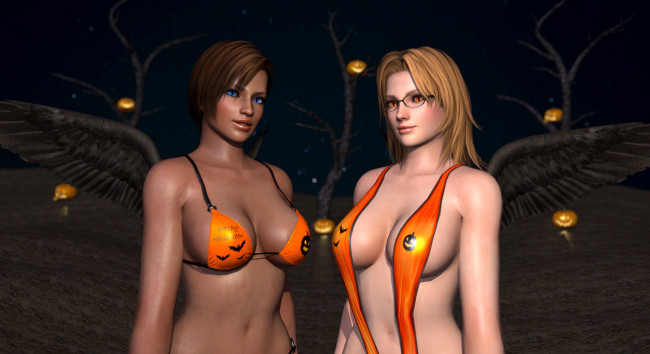 Обои картинки фото 3д графика, праздники , holidays, фон, взгляд, девушки