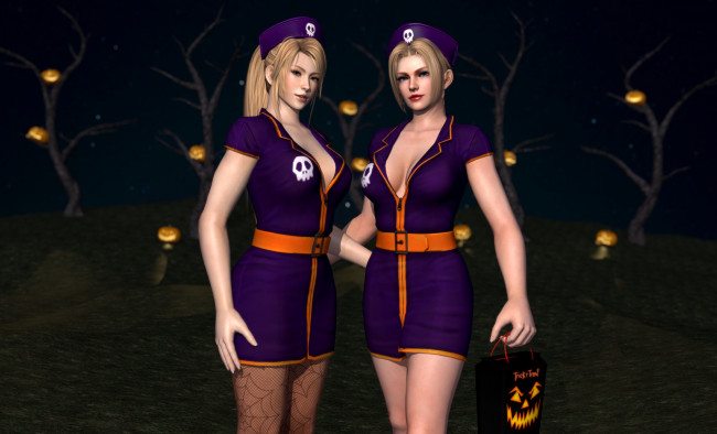 Обои картинки фото 3д графика, праздники , holidays, девушки, фон, взгляд