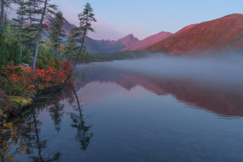 Картинка колыма +озеро+джека+лондона природа реки озера лес вода пейзаж красота озеро джек лондон осень